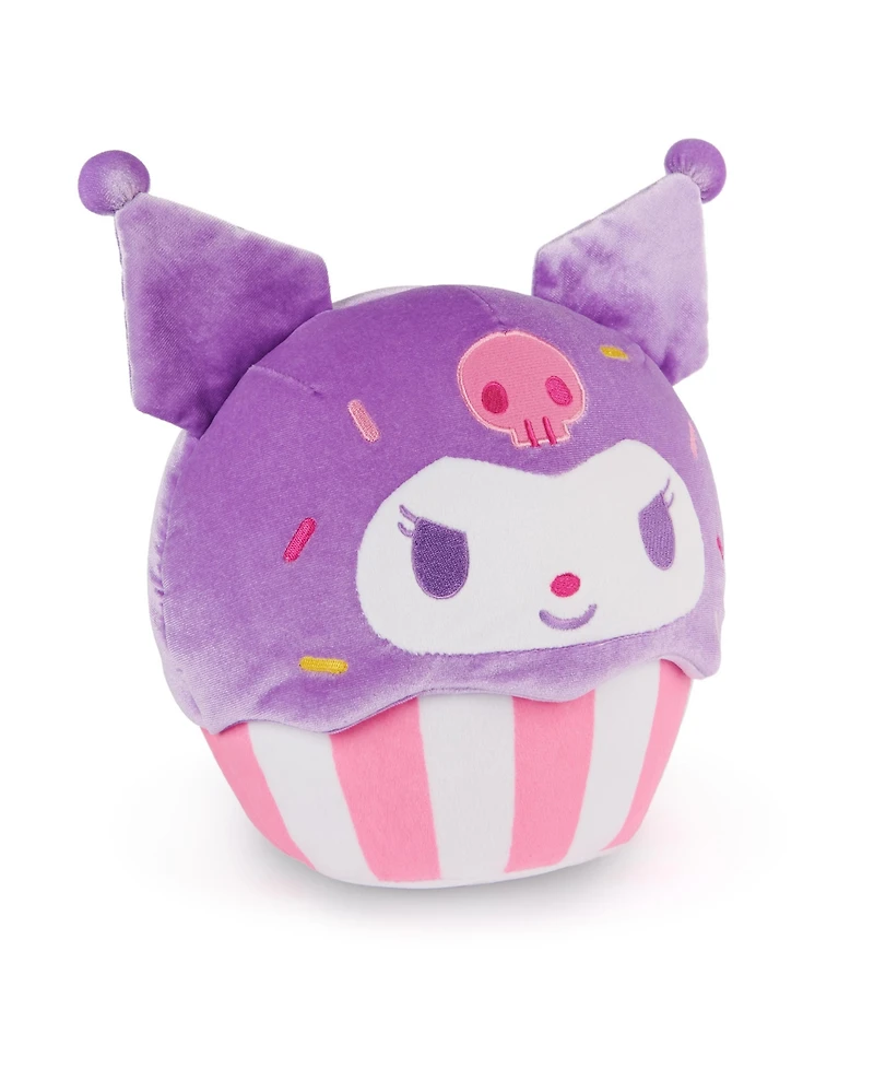 Hello Kitty Gund Sanrio Hello Kitty and Friends Kuromi Cupcake Plush, Stuffed Animal, For Ages 3 and up, 10"