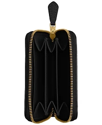 Coach Essential Leather Zip Around Card Case