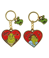 Dreamworks Shrek & Fiona Bestie Keychains