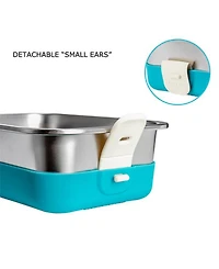 Fenger Stainless Steel Leak Resistant Container with Ms Lid and Silicone Sleeve