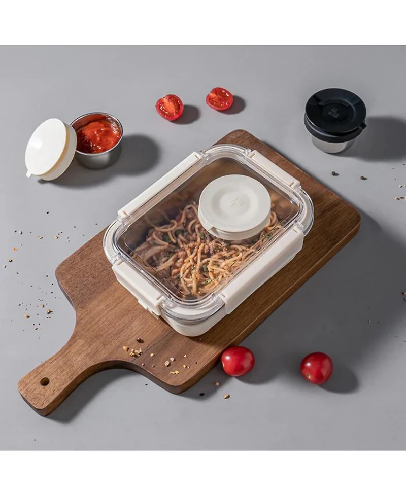 Fenger Stainless-Steel Sauce Box with Silicone Suction Lid