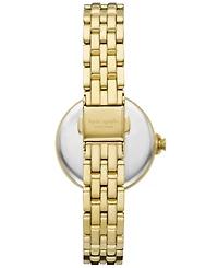 kate spade new york Women's Chelsea Park Gold-Tone Stainless Steel Watch 32mm, KSW9073