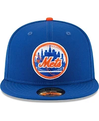 Men's New Era Blue York Mets Cooperstown Collection Wool 59FIFTY Fitted Hat