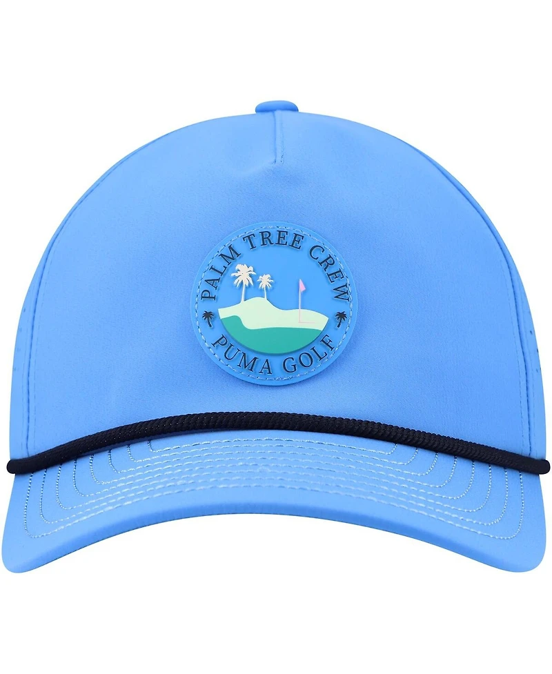 Men's Puma x Ptc Blue Wm Phoenix Open Tech Rope Adjustable Hat