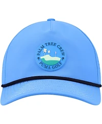 Men's Puma x Ptc Blue Wm Phoenix Open Tech Rope Adjustable Hat