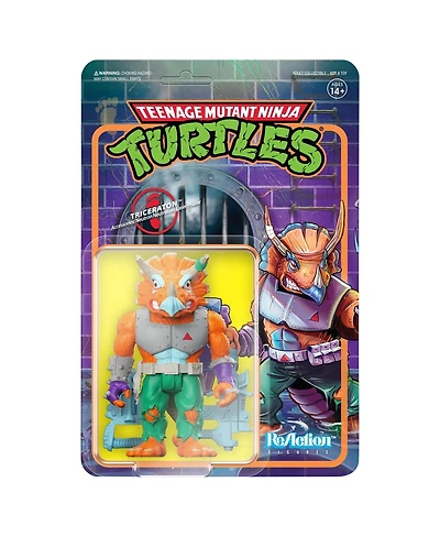 Super 7 Triceraton Teenage Mutant Ninja Turtles ReAction Figure - Wave 6