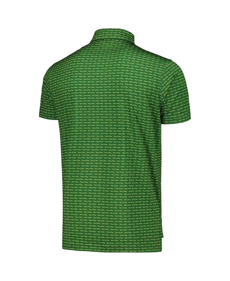 Men's Breezy Golf Green Wm Phoenix Open Have a Day Polo