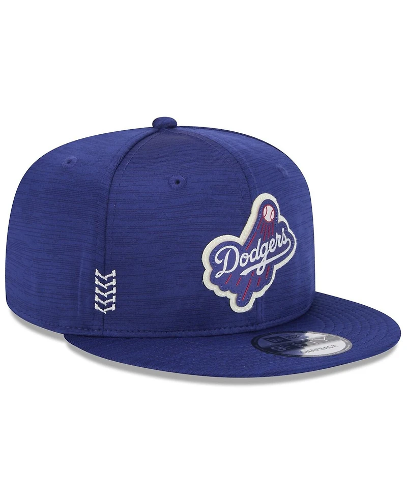 Men's New Era Royal Los Angeles Dodgers 2024 Clubhouse 9FIFTY Snapback Hat