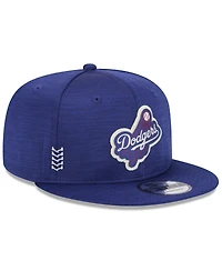 Men's New Era Royal Los Angeles Dodgers 2024 Clubhouse 9FIFTY Snapback Hat