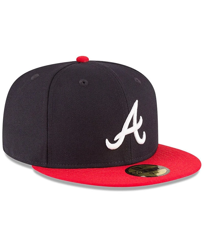 Men's New Era Navy Atlanta Braves 1995 World Series Wool 59FIFTY Fitted Hat