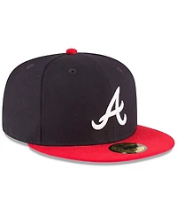 Men's New Era Navy Atlanta Braves 1995 World Series Wool 59FIFTY Fitted Hat