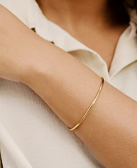 Ettika Crystal Shapes 18k Gold Plated Bracelet Cuff