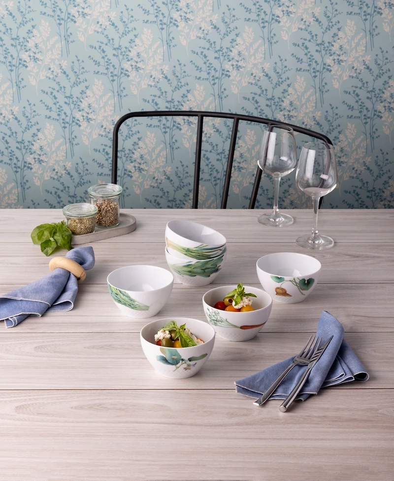 Noritake Kyoka Shunsai Bowls 12 oz Set/6