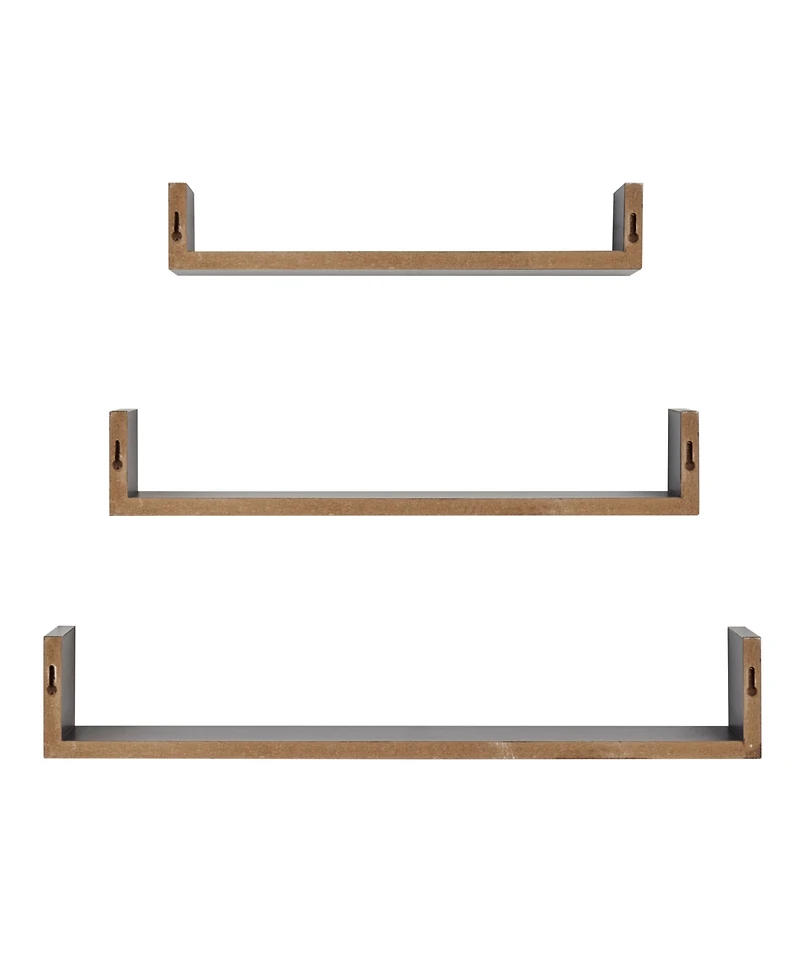Danya B Aalto U-Shaped Floating Wall Shelves