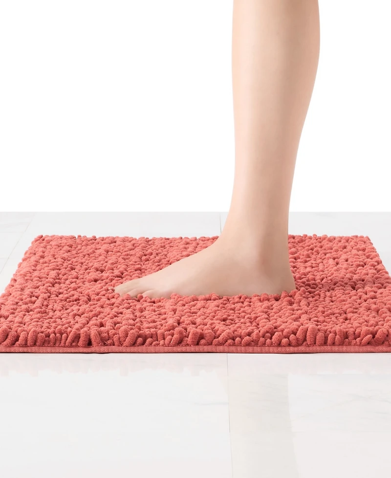 Laura Ashley Astor Chenille 2-Pc. Bath Mat Set
