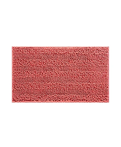 Laura Ashley Astor Chenille Bath Mat, 17" x 24"