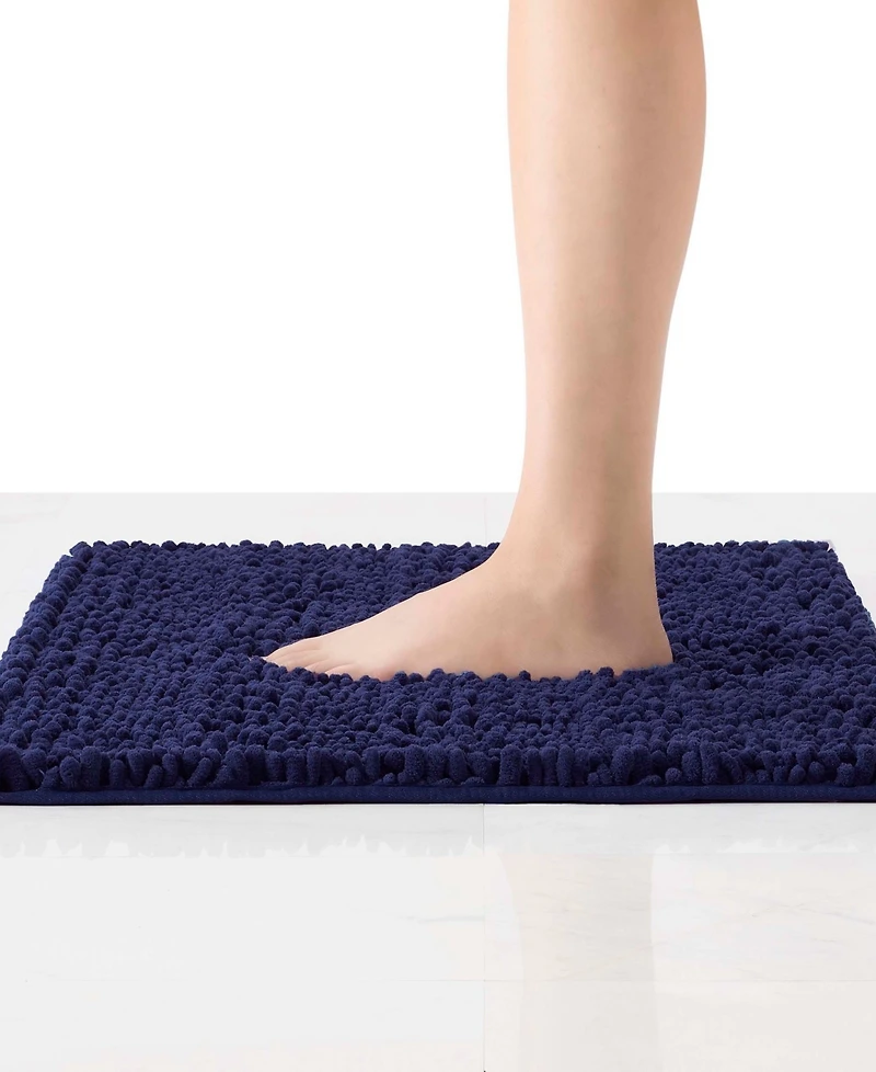 Laura Ashley Astor Chenille 2-Pc. Bath Mat Set