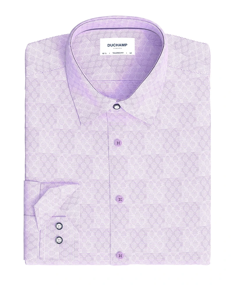 Duchamp London Men's Diamond Dress Shirt