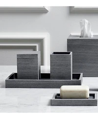 Cassadecor Dune Textured Resin Bathroom Jar
