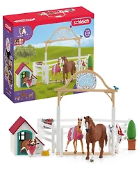 Schleich Horse Club- Hannah's Guest Horses with Ruby the Dog Playset