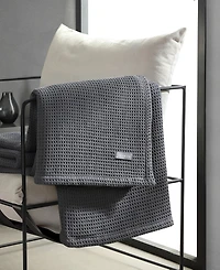Vera Wang Waffleweave Blanket, King