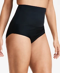 Island Escape High-Waist Tummy Control-Top Bikini Bottoms, Created for Macy's