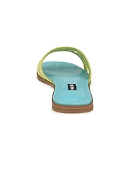Nine West Women's Geena Cutout Flat Slip-On Sandals
