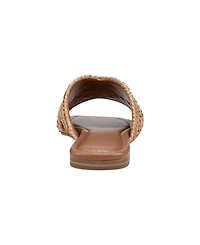 Marc Fisher Ltd Women's Narda Square Toe Flat Sandals