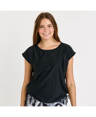 Calypsa Women's Daphne Loose Swim Top
