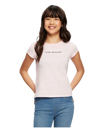 Tommy Hilfiger Toddler Girls Classic Embroidered T-shirt