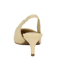 Calvin Klein Women's Dainty Kitten Heel Slingback Pumps