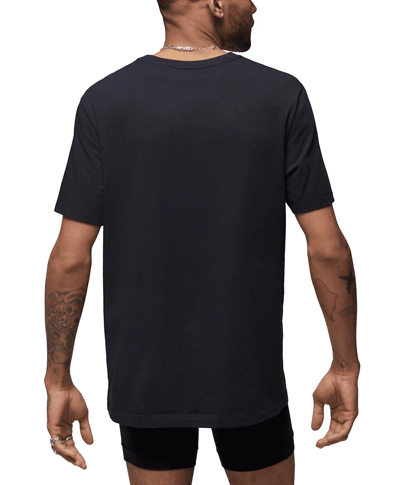 Jordan Men's 2-Pack Flight Base Stretch Cotton Crewneck T-Shirts