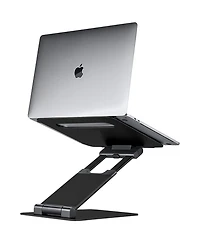 Ergonomic Laptop Stand: Adjustable Height, Compatible with All MacBook, Laptops, Tablets 11-17"