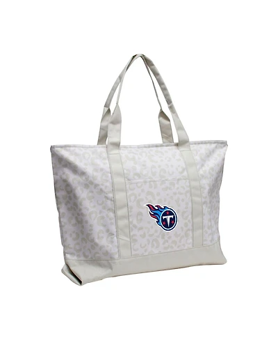 Women's Tennessee Titans Leopard Pattern Tote