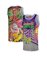 Men's Chalk Line Purple Teenage Mutant Ninja Turtles Jersey