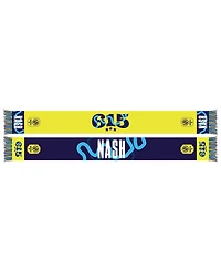 Men's and Women's Yellow Nashville Sc 2024 Jersey Hook Scarf