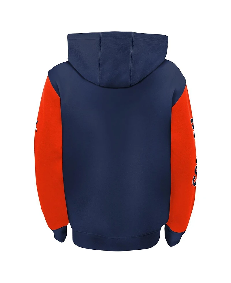 Toddler Boys and Girls Navy Houston Astros Postcard Full-Zip Hoodie