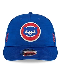 Men's New Era Royal Chicago Cubs 2024 Clubhouse Low Profile 59FIFTY Snapback Hat