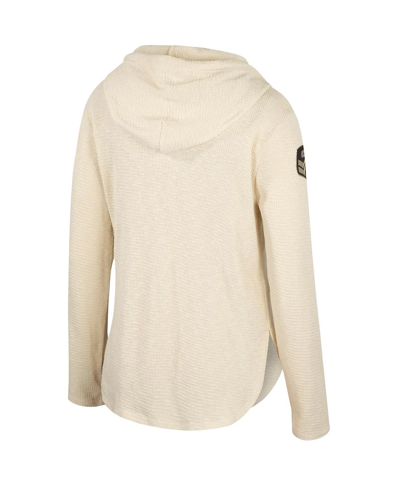 Women's Colosseum Cream Florida Gators Oht Military-Inspired Appreciation Casey Raglan Long Sleeve Hoodie T-shirt