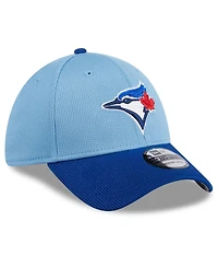 Men's New Era Light Blue Toronto Jays 2024 Batting Practice 39THIRTY Flex Hat
