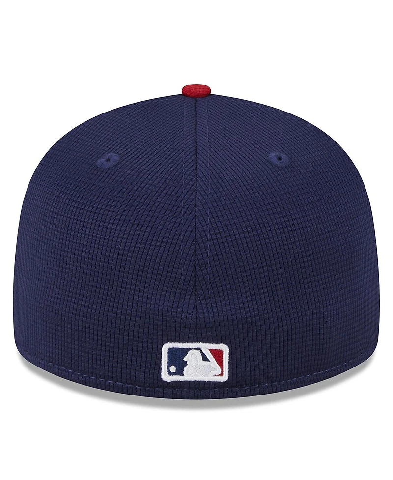 Men's New Era Navy Chicago White Sox 2024 Batting Practice Low Profile 59FIFTY Fitted Hat