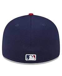 Men's New Era Navy Chicago White Sox 2024 Batting Practice Low Profile 59FIFTY Fitted Hat
