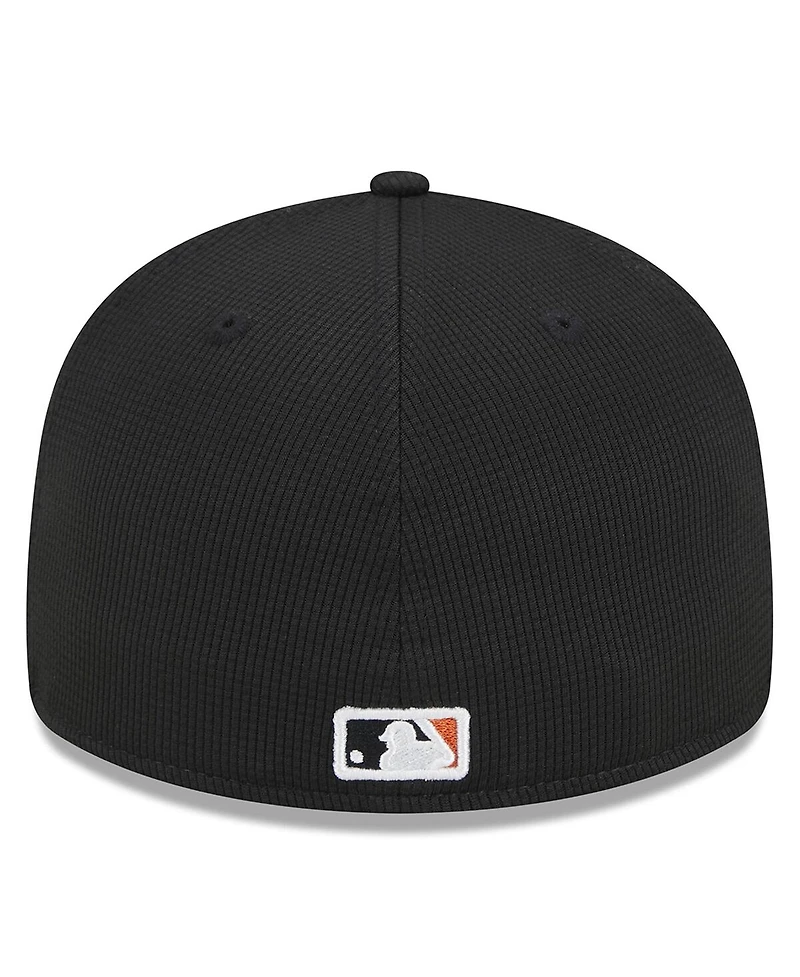 Men's New Era Black San Francisco Giants 2024 Batting Practice Low Profile 59FIFTY Fitted Hat