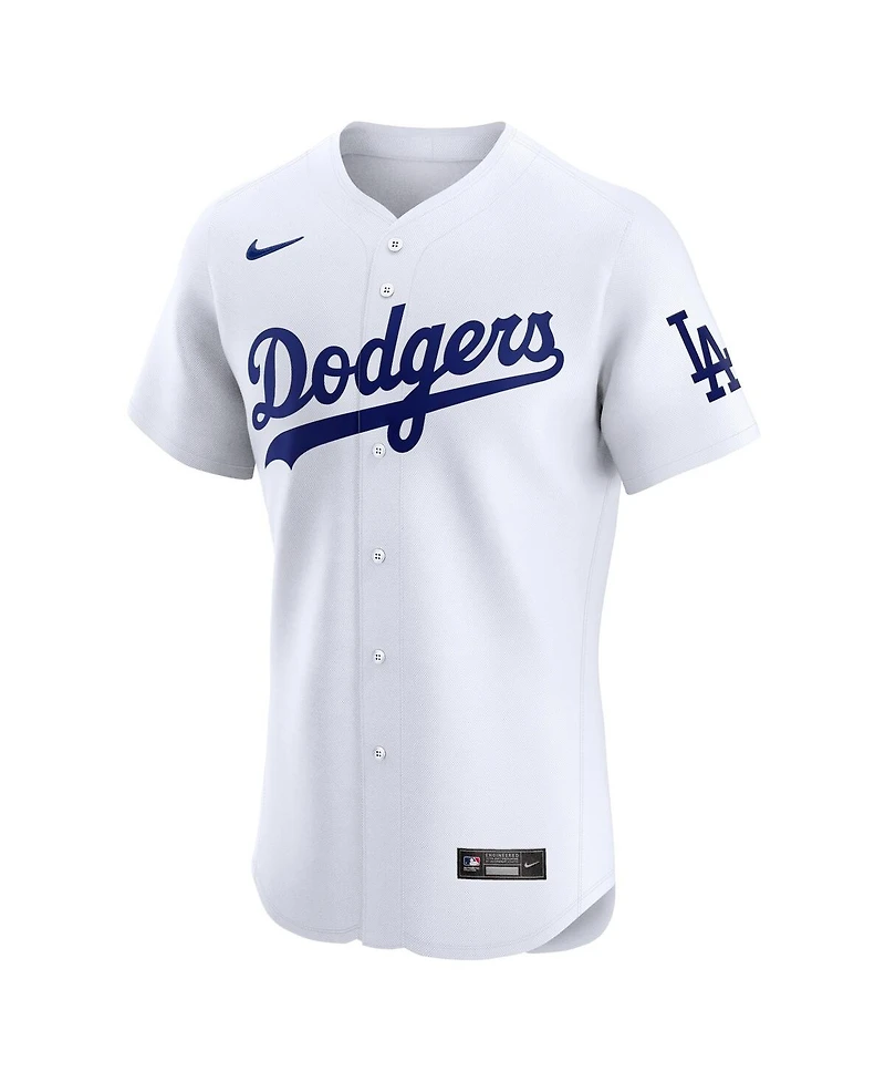 Men's Nike White Los Angeles Dodgers Home Elite Jersey