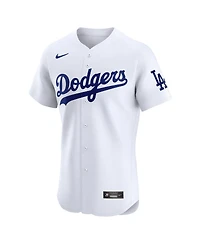 Men's Nike White Los Angeles Dodgers Home Elite Jersey