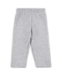 Baby Boys and Girls Black, Heather Gray San Francisco Giants Play by Play Pullover Hoodie and Pants Set
