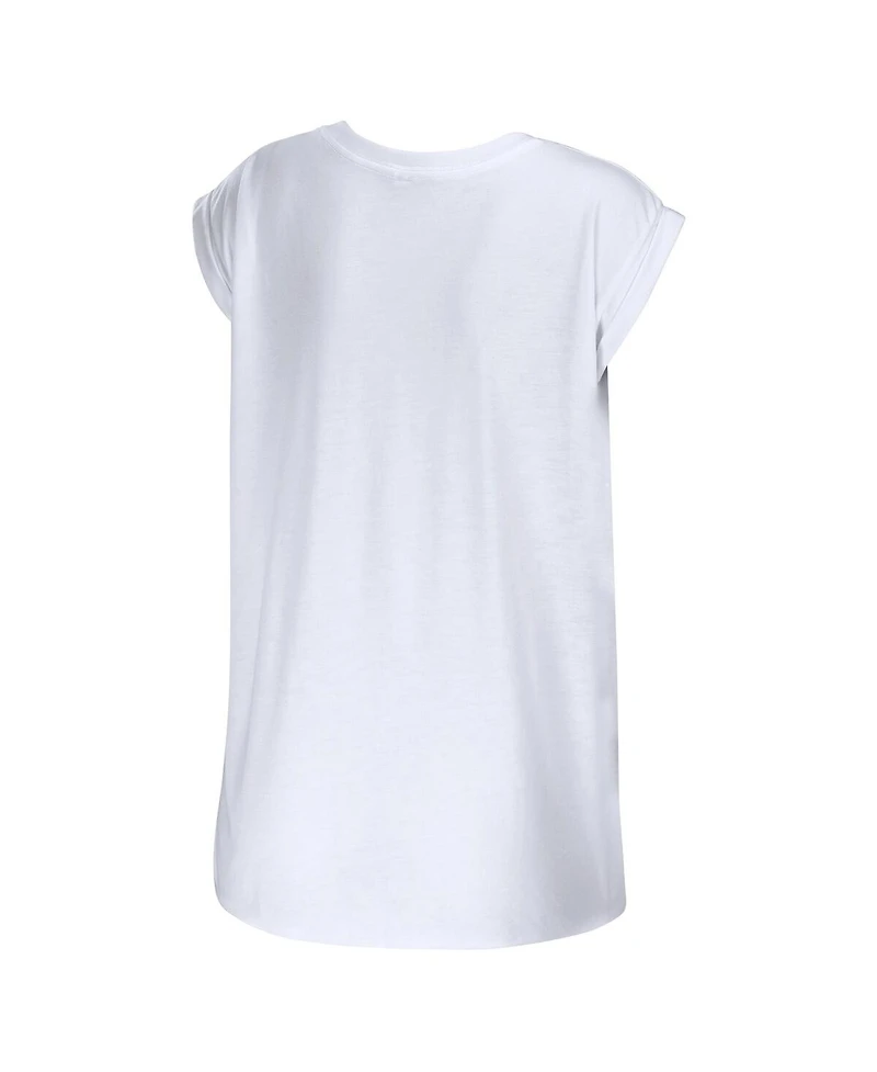 Women's Wear by Erin Andrews White Boston Bruins Domestic Tank Top