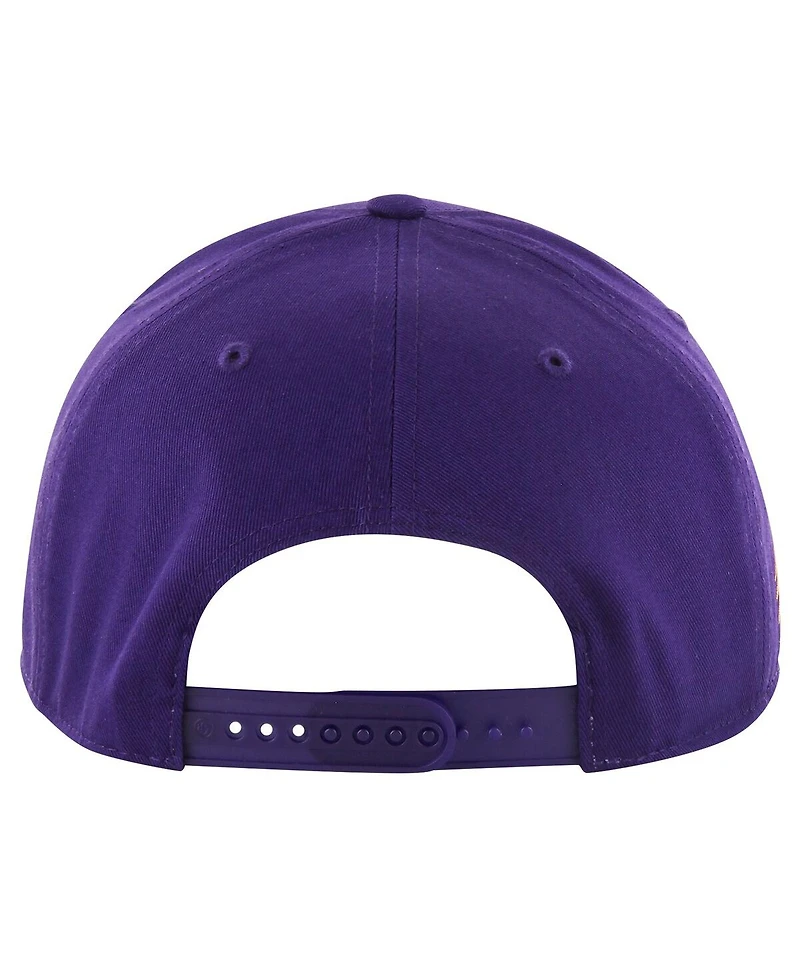 Men's '47 Brand Purple Phoenix Suns Overhand Logo Hitch Adjustable Hat