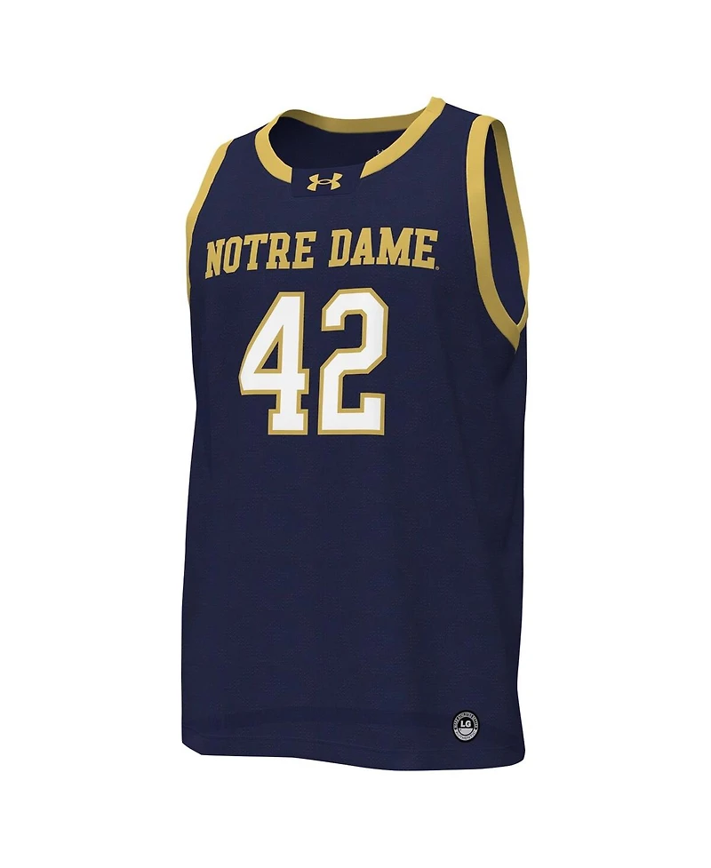 Under Armour Men's 42 Notre Dame Fighting Irish Replica Basketball Jersey