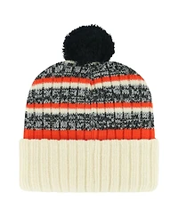Men's '47 Brand Natural San Francisco Giants Tavern Cuffed Knit Hat with Pom